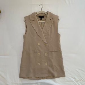 FOREVER 21 VEST BLAZER SIZE SMALL